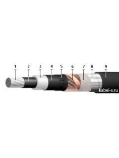 Кабели АПвЭаПг 3x300/25-10